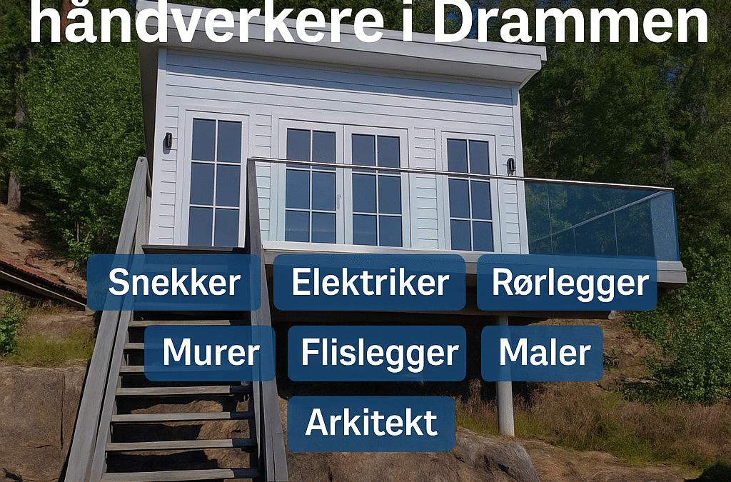 Håndverker Asker og Bærum – snekker, elektriker – lokale fagfolk